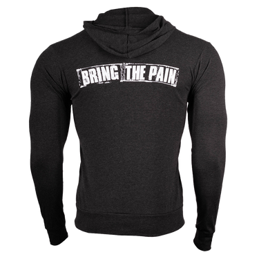 Bring The Pain Lightweight Charcoal Hoodie